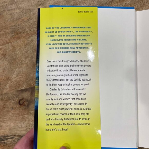 New: Stan Lee's The Devil's Quintet: The Shadow Society-Jay Bonansinga - Picture 2 of 3